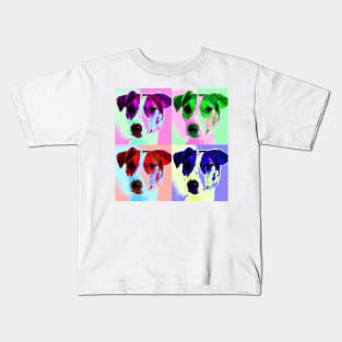 Jack Russell Terrier Pop Art Design Kids T-Shirt